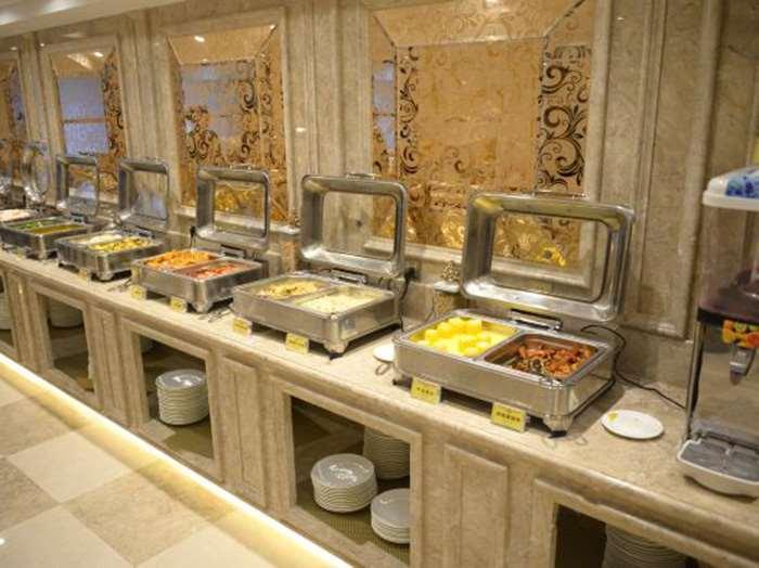 Yueda Financial City International Hotel Guangzhou Restoran fotoğraf