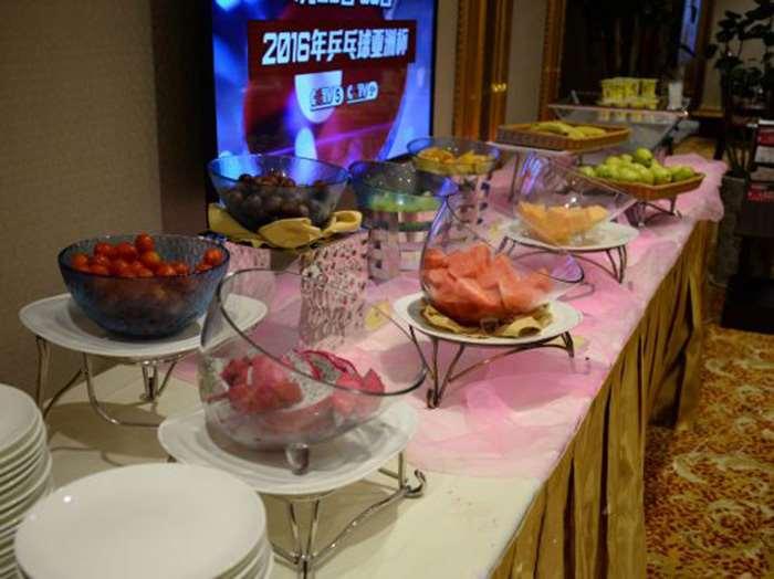 Yueda Financial City International Hotel Guangzhou Restoran fotoğraf